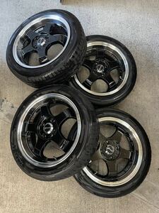 ステルスレーシング K36 15x5.5J 軽四用/スーパーディープリム Hankook 165/55R15 タイヤ付 4本セット