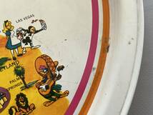 ◆ トレー カリフォルニア ディズニーランド WALLT DISNEY PRODUCTIONS ミッキーマウス レトロ トレイ 小物置き 31059_画像2