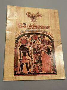 ○ 本 Gods & Goddesses in ancient egypt 古代エジプト 冊子 洋書 英語 Dr.edouard lambelet 31038