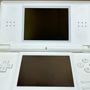 ZB510●動作確認済【 ニンテンドー DS Lite クリスタルホワイト 本体 】付属品揃ってます！の画像3