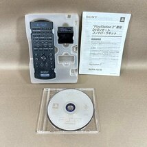 ZB495●【 PlayStation2 専用 DVD リモートコントローラキット 】電池以外の付属品揃ってます_画像4