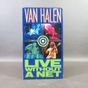 M696●10WV-38129 ヴァン・ヘイレン VAN HALEN「ライヴ・ウィズアウト・ア・ネット」VHSビデオ