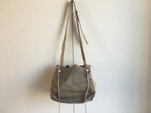 美品◎OSAM BAG オサム ナイロン×レザーショルダーバッグ◎