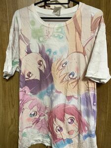 ゆるゆりプリントTシャツXL