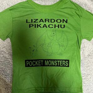 ポケモン 半袖 Tシャツ130 新品未使用リザードンピカチュウ