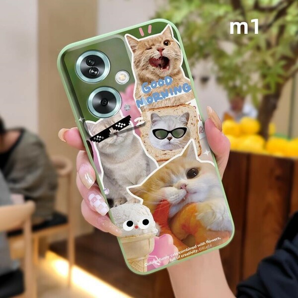 OPPO A79 5G　ソフトケース　スマホケース　カバー　ペット　絵柄　かわいい