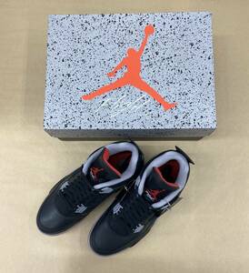 AIR JORDAN 4 RETRO "BRED REIMAGINED" FV5029-006 （ブラック/ファイヤーレッド/セメントグレー/サミットホワイト）