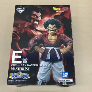 △【T063】未開封品 バンダイ『一番くじ ドラゴンボール　未来への決闘!!　E賞　ミスター・サタン　MASTERLISE　フィギュア』△