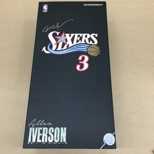 △【T142】中古品 エンターベイ『NBAコレクション 1/6スケール リアルマスターピース コレクティブルフィギュア アレン・アイバーソン』△