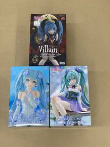 ★R364 / 未開封品 初音ミク ぬーどるストッパーフィギュア まとめ Flower Fairy ネモフィラ、朝顔、ヴィラン レッドver.★