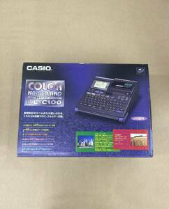 ★R366 / 中古品 CASIO COLOR NAME LAND 漢字ラベルライター KL-C100 ★