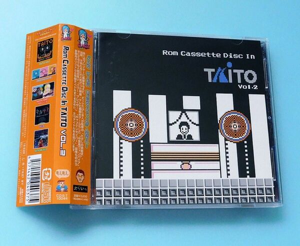 2CD タイトー Rom Cassette Disc in TAITO Vol.2 サウンドトラック、ロムカセット