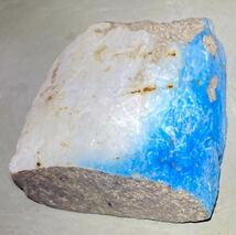 インドネシア産天然ブルーアイス原石156g激レア石_画像9
