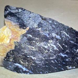 インドネシア領スマトラ島産大きな天然パームルートアゲート原石552g激レア石ヤシの木の化石^ ^の画像9