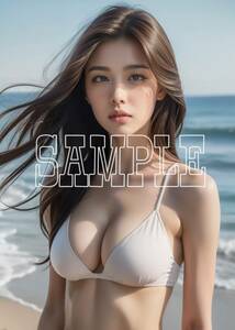 ◆9433【高画質】A4 アートポスター グラビア イラスト インテリア コスプレ 美女 美人 美少女 モデル かわいい セクシー 写真集