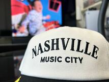 USA テネシー　ナッシュビルNashville MUSIC CITY キャップ_画像2