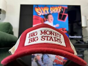 BIG MONEY BIG STARS スケボー　BMXメッシュキャップ　レッド