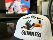 アイルランド　BEER企業　ギネス　Guinness beerキャップ　ホワイト_画像2