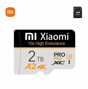 新品未開封　2TB microSD　マイクロSD　ノンブランド 大容量