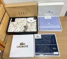 【DAKS ダックス LACOSTE ラコステ Courrges クレージュ バスタオル＆フェイスタオル】インテリア /バスタイム用品 /お風呂 /T65-235_画像1