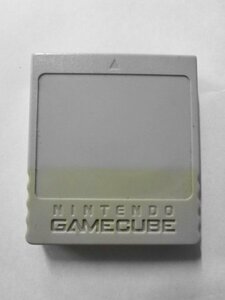 GC24-002 任天堂 ニンテンドー ゲームキューブ GC 純正メモリーカード59 DOL-008 レトロ ゲーム ソフト 動作確認済