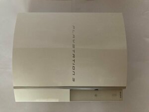 PS34 24-007 ジャンク扱い ソニー sony プレイステーション3 PS3 プレステ3 本体 セラミックホワイト CECHL00 CW レトロ ゲーム 動作未確認