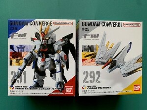 FW Gundam темно синий балка ji#25 [291 Strike freedom Gundam . тип ]& [292p громкий Defender ] все 2 шт. комплект нераспечатанный товар!