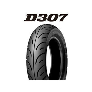 #2[前後セット] DUNLOP D307 90/90-10 100/90-10 [アドレスV125]の画像2