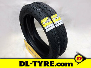 [前後セット] DUNLOP 新品 TT100GP 90/90-18 110/90-18 チューブタイプ [GB250 クラブマン]