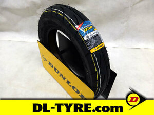 [1本] DUNLOP 新品 D307 90/90-10 [アクシス CUXI BJ]