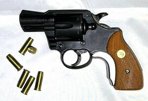 モデルガン① COLT LAWMAN MARKⅢ コルト ローマン マーク３ 357マグナム MGC SPGマーク有 約821ｇ ホルスター