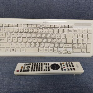 ■□Fujitsu 純正ワイヤレスキーボード SK-9063 リモコンセット 動作未確認ジャンク□■