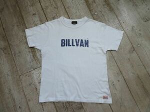 【古着】 BILLVAN/ビリバン U.S.A. コットン 100% Tシャツ SIZE:L 検索用⇒ アメカジ/おしゃれ/ヘビーTシャツ/アメリカン//白ボディ/E0505