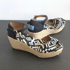 TOMSトムス プラットフォーム ウェッジ サンダル TOMS W PLATFORM　381113 W5　22cm