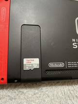 Nintendo Switch スイッチ ニンテンドースイッチ ネオンブルー カラオケマイク　SDカード_画像6