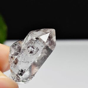 【希少】ハーキマーダイヤモンド　原石　ハーキマー水晶　虹入り　水晶　天然石　44