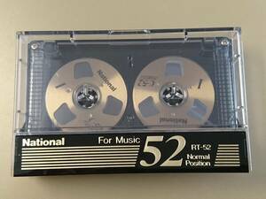 中古良品◆ナショナル「RT-52」オープンリール型 カセットテープ For Music 52