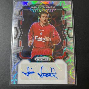 2023-24 prizm premier league autograph JARI LITMANEN LIVERPOOL