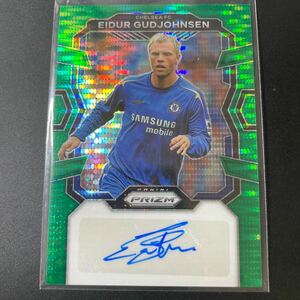 2023-24 prizm premier league autograph EIDUR GUDJOHNSEN Chelsea BARCELONA