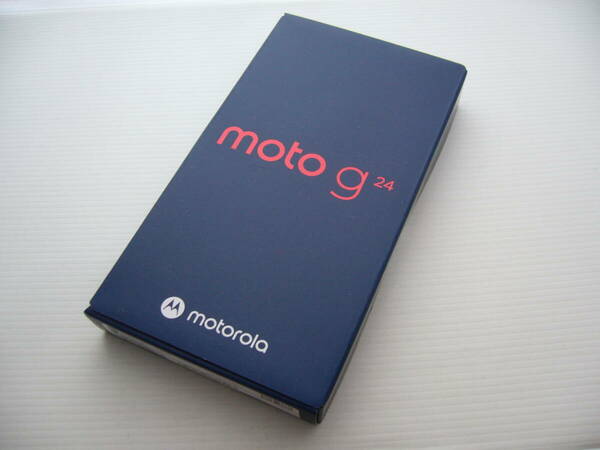 ■motorola モトローラ motorola g24 チャコール 本体 SIMフリー