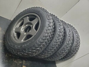 185/85R16 105/103 LT M/T ブラッドレー 15インチ 5.5J ジムニー 5穴 139.7 T1133