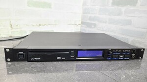 【ジャンク品】管1B29 TASCAM タスカム 業務用CDプレーヤー CD-01U 2007年製　通電OK