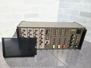 [ утиль ] труба 1B59 Panasonic RAMSA Audio Mixer аудио миксер WR-X01A шнур электропитания порез ..... работоспособность не проверялась 