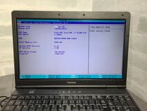 【現状品】管1B71 TOSHIBA dynabook Satellite B652/F PB652FAP1MEA51 CPU core i7-3520M Bios起動OK HDD無、メモリー4GB、バッテリー有 _画像2