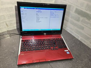 【現状品】管1B135 NEC Lavie LL750/L PC-LL750LS6R CPU core i7-3630QM Bios起動OK HDD無し、メモリー4GB、バッテリー有り