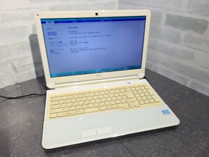 【現状品】管1B141 FUJITSU LIFEBOOK AH53/K FMVA53KWP CPU core i7-2670QM Bios起動OK HDD無し、メモリー4GB、バッテリー有り 