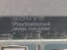 【現状品】管1B172 SONY PlayStation4 プレイステーション4本体 CUH-2200A 通電OK、封印シール有り _画像9