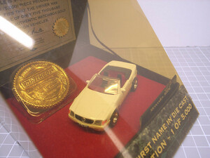 MATCHBOX / マッチボックス No.42753 メルセデスベンツ 500ＳＬ ゴールドコレクション 1 of 5000 希少絶版品