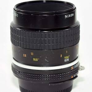 Ai -S Micro Nikkor 55mm F2.8S マニアルフォーカス 一眼レフカメラ用交換レンズ 明るい接写レンズ デジカメ使用でフルサイズの高級レンズの画像5