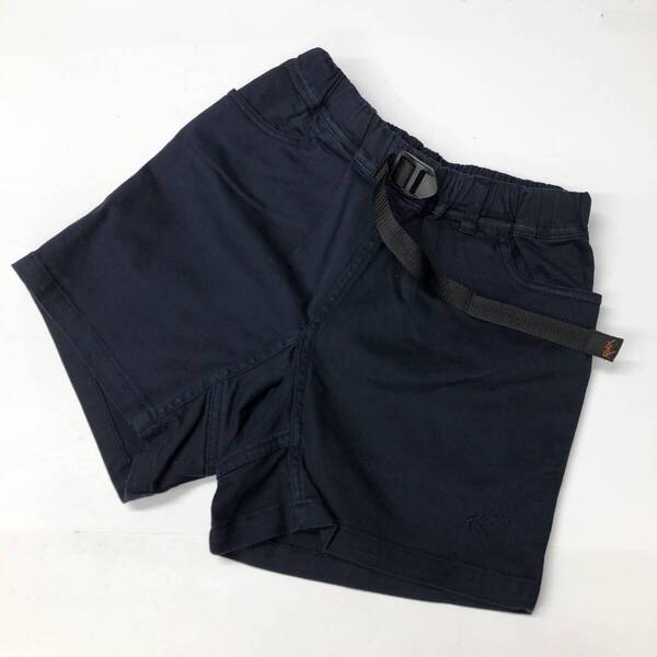 ROKX ロックス ショートパンツ ダークネイビー INDIGO Sサイズ RXWS501 レディース